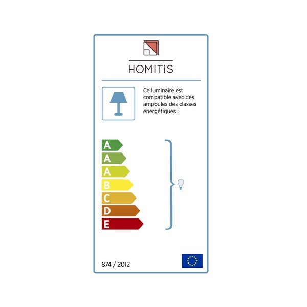 Antracito spalvos laisvai pastatomas šviestuvas su geltonu gaubtu "Homitis Tower-image-4