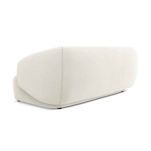 Baltos spalvos iš velveto sofa 212 cm Moana – Makamii-image-4