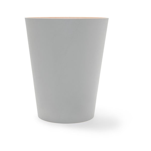 Šviesiai pilkos spalvos šiukšliadėžė biurui 7,5 l Woodrow – Umbra-image-4