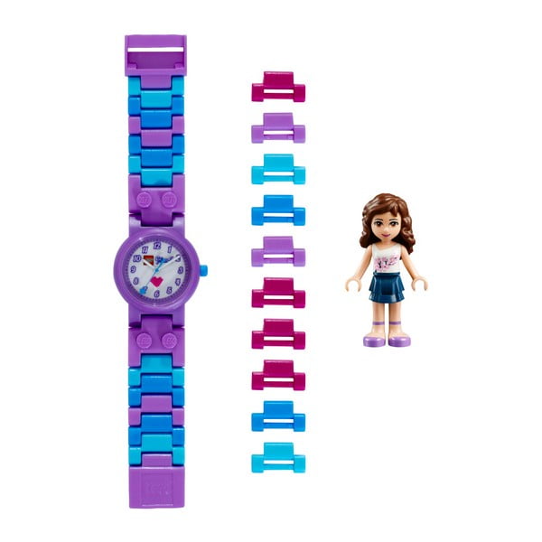 Laikrodis su LEGO® Friends Olivia figūrėle