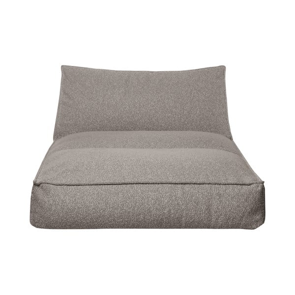 Smėlio spalvos paminkštinto audinio sodo šezlongas Stay – Blomus