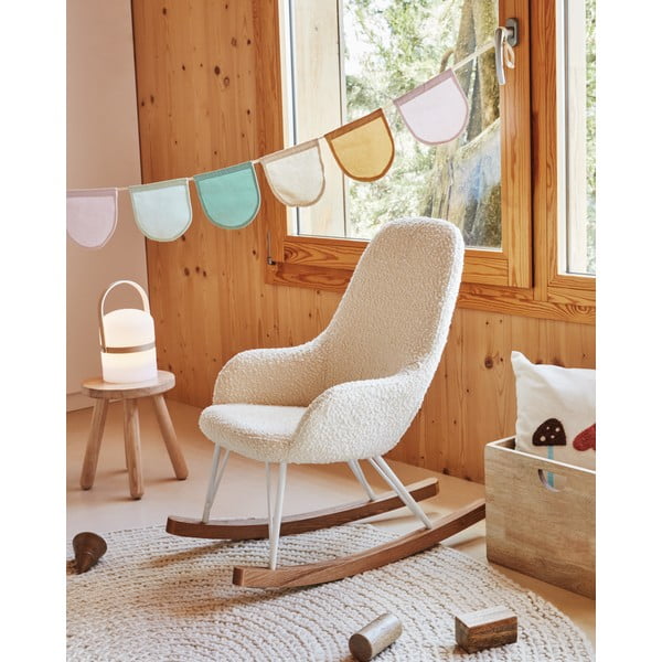 Vaikiška kėdutė iš bukmedžio medienos Kave Home Dilcia, ø 24 cm-image-2