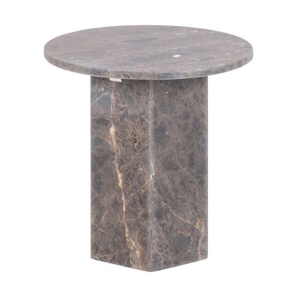 Iš marmuro apvalios formos šoninis stalas ø 50 cm Naxos – Actona