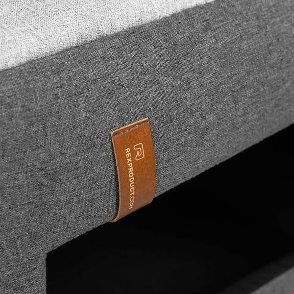 Šviesiai pilka šunų būda 48x48 cm Up and Down - Rexproduct-image-1