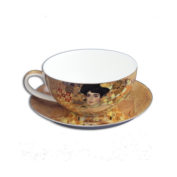 Gustavas Klimtas - puodelis ir lėkštė "Adele