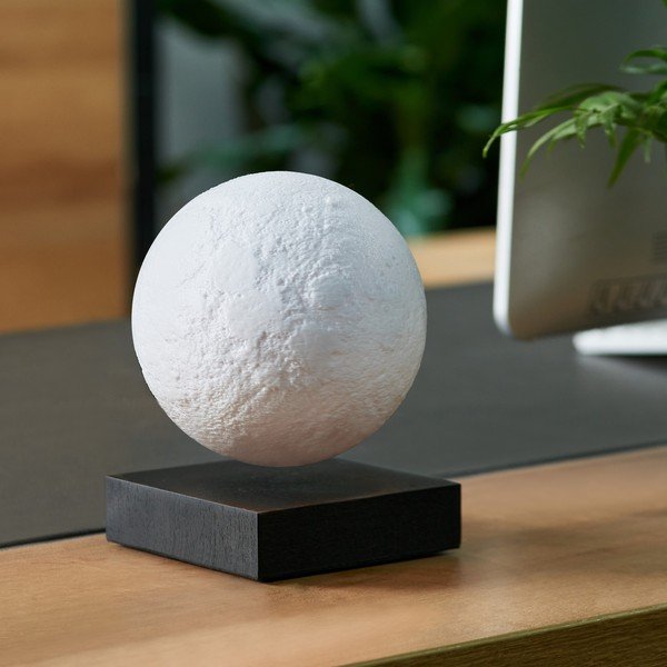 Juodos spalvos šviečianti dekoracija su kištuku ø 12 cm Moon – Gingko-image-4