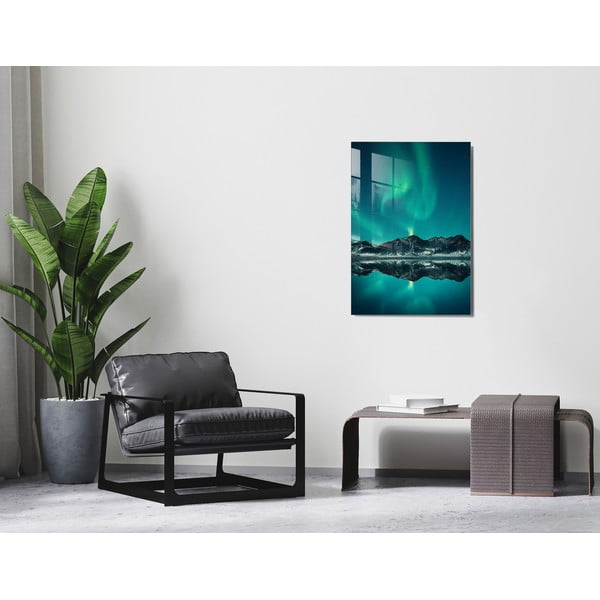 Paveikslas ant stiklo 50x70 cm Aurora - Wallity-image-2