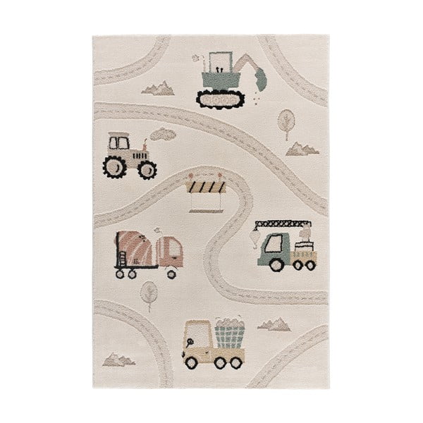 Vaikiškas žaidimų kilimas smėlio spalvos 120x170 cm Clown – Universal