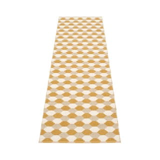 Ochros spalvos lauko kilimas 70x250 cm Dana Ochre – Pappelina