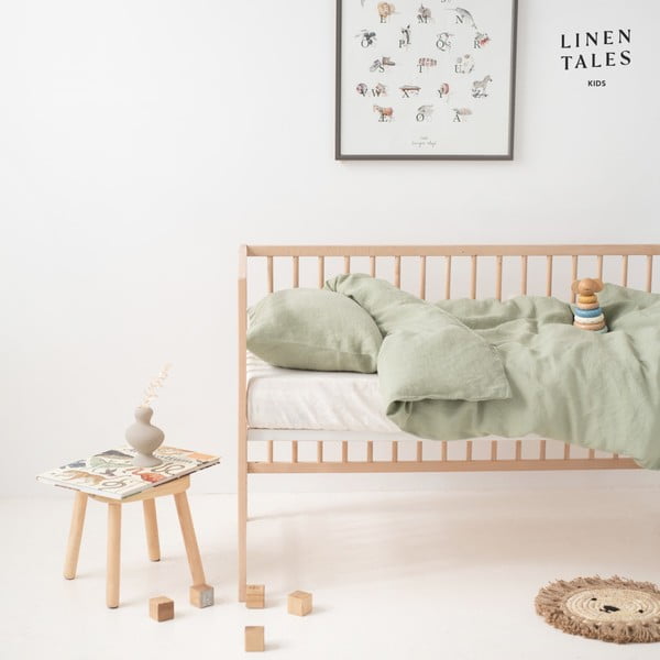 Patalynė vaikiška patalynė viengulė lova 140x200 cm - Linen Tales-image-3