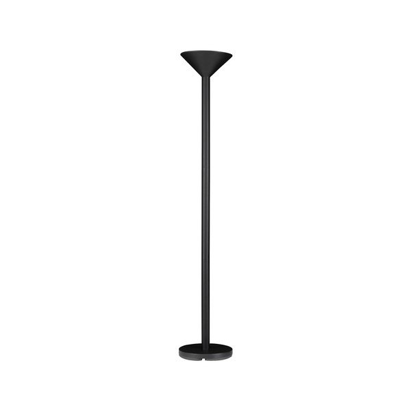 Matinės juodos spalvos iš metalo pastatomas šviestuvas (aukštis 165 cm) Tazu – Nova Luce