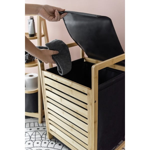 Audinių skalbinių krepšys 47 l Ecori - Wenko-image-1