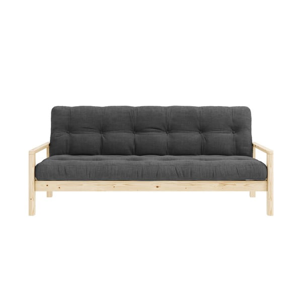 Sulankstoma sofa juodos spalvos/antracito spalvos 205 cm Knob – Karup Design