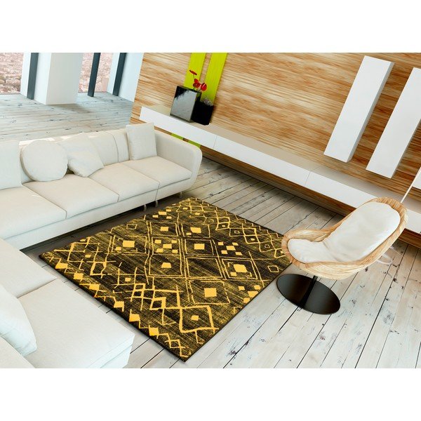 Geltonas kilimas Universal Neon Shine, 80 x 150 cm-image-1