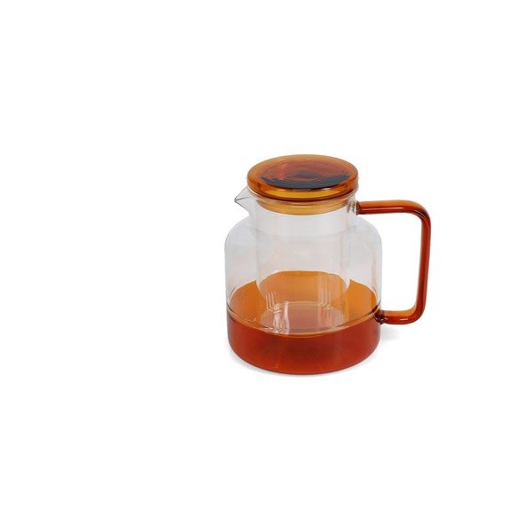 Gintarinės spalvos iš stiklo arbatinukas 950 ml Liv – ONA-image-3