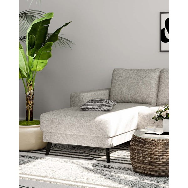 Kampinė sofa kreminės spalvos (su kairiuoju kampu) Fynn – Ghado-image-1