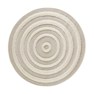 Kreminis kilimas Mint Rugs Handira Circle, ⌀ 160 cm