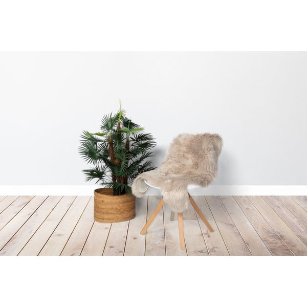 Smėlio spalvos dirbtinis kailis Tiseco Home Studio Sheepskin, 80 x 150 cm-image-2