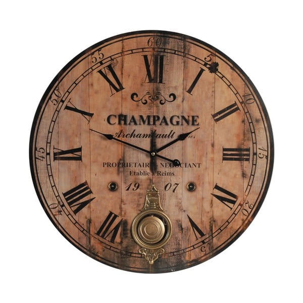 Laikrodis "Antik Line Champagne", 59 cm