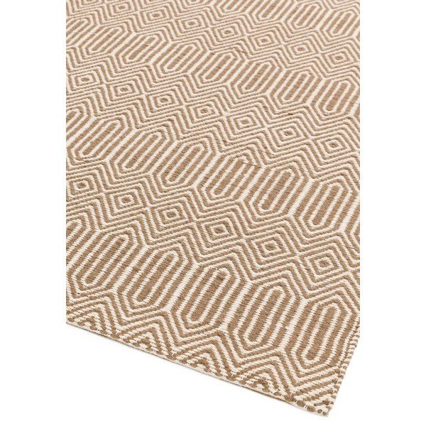 Iš vilnos kilimas šviesiai rudos spalvos 120x170 cm Sloan – Asiatic Carpets-image-1