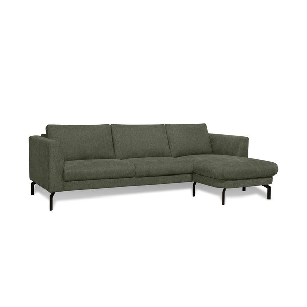 Kampinė sofa tamsiai žalios spalvos (su dešiniuoju kampu) Gomero – Scandic-image-2