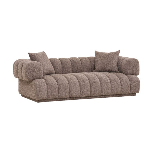Rudos spalvos sofa 226 cm Aurora – House Nordic-image-2