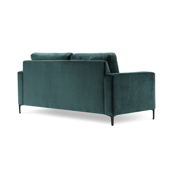 Turkio spalvos aksominė sofa Kooko Home Harmony, 158 cm-image-3