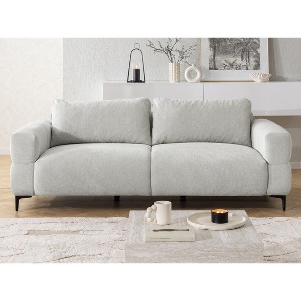 Šviesiai pilkos spalvos sofa 217 cm Helio – Ropez-image-2