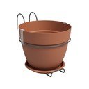 Pakabinamas ir sieninis vazonas iš perdirbto plastiko ø 20 cm Capri – Artevasi