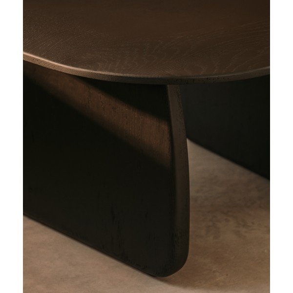 Iš ąžuolo masyvo šoninis stalas 70x71 cm Pirita – Kave Home-image-2