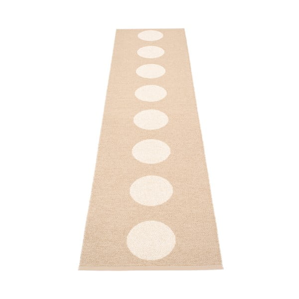 Smėlio spalvos lauko kilimas 70x300 cm Vera Beige – Pappelina