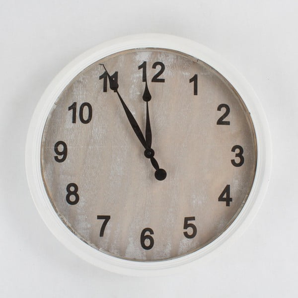 Medinis sieninis laikrodis Dakls, ø 50,5 cm