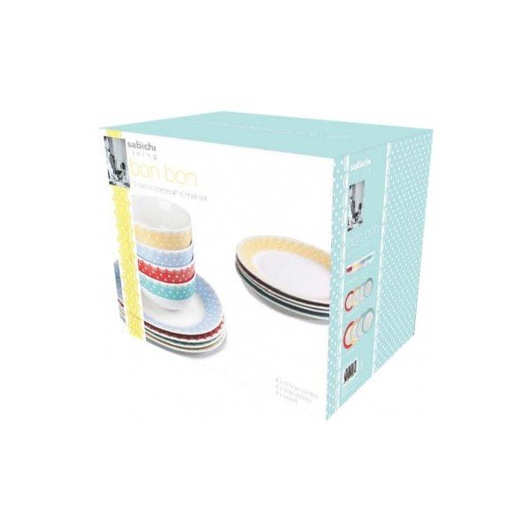 Porceliano rinkinys "Bon Bon", 12 dalių-image-2