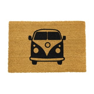Natūralaus kokosų pluošto durų kilimėlis Artsy Doormats Campervan, 40 x 60 cm