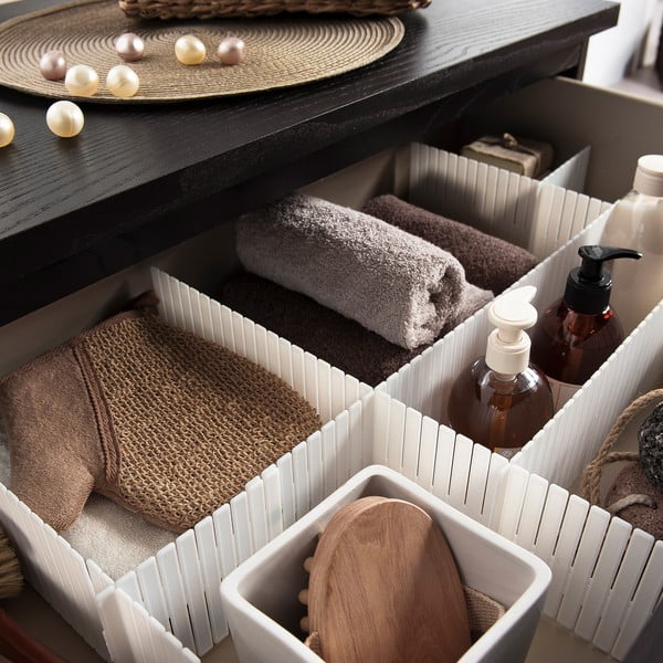 Iš plastiko skirstytuvai stalčiui komplekte 6 vnt. – Compactor-image-1