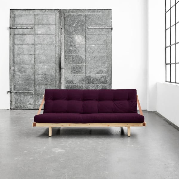 Kintama sofa "Karup Jump Natural/Purple Plum