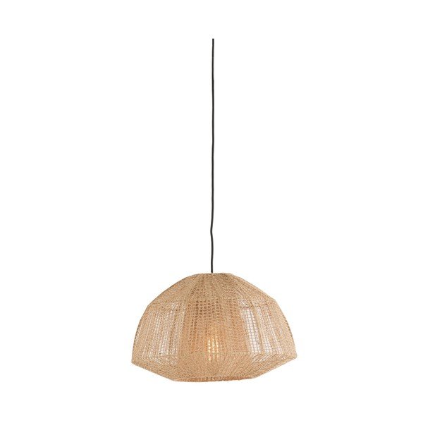 Natūralios spalvos kabantis šviestuvas ø 10 cm Macul – Light & Living-image-1