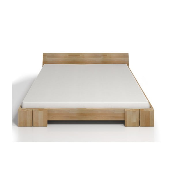 Dvigulė lova iš buko medienos SKANDICA Vestre, 160 x 200 cm