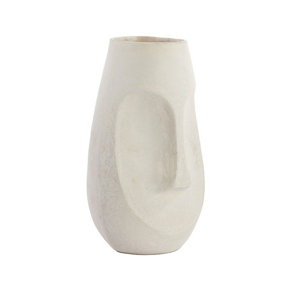 Vaza baltos spalvos Face – Light & Living-image-4
