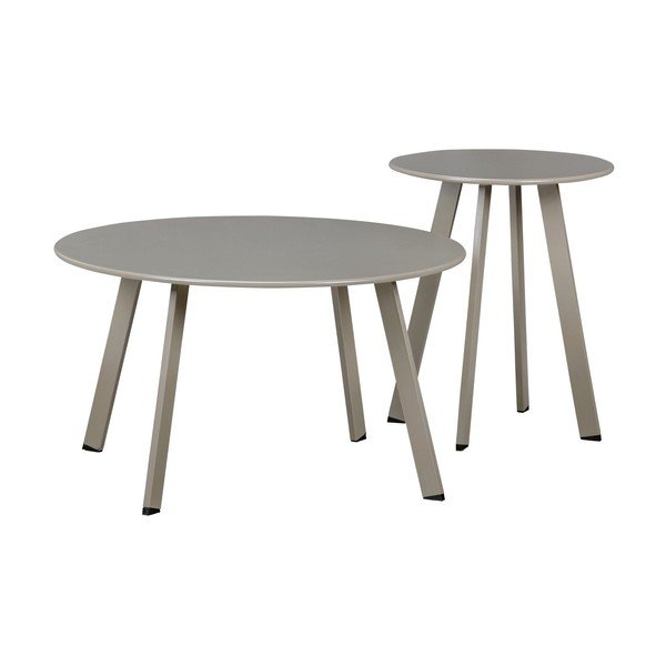 Iš metalo apvalios formos sodo kavos staliukas ø 70 cm Fer – WOOOD-image-2