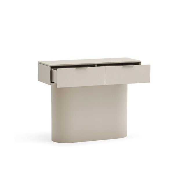 Smėlio spalvos konsolinis staliukas 36x100 cm Totem – Teulat-image-2