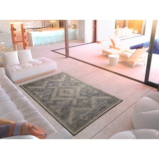 Pilkas lauko kilimas Universal Devi Ethnic, 120 x 170 cm