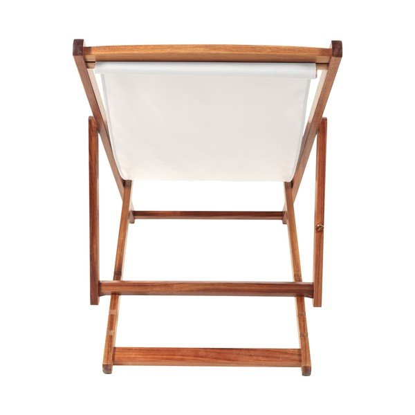 Smėlio spalvos/tamsios natūralios spalvos medžio masyvo sodo šezlongas Dionysus – Bonami Essentials-image-3