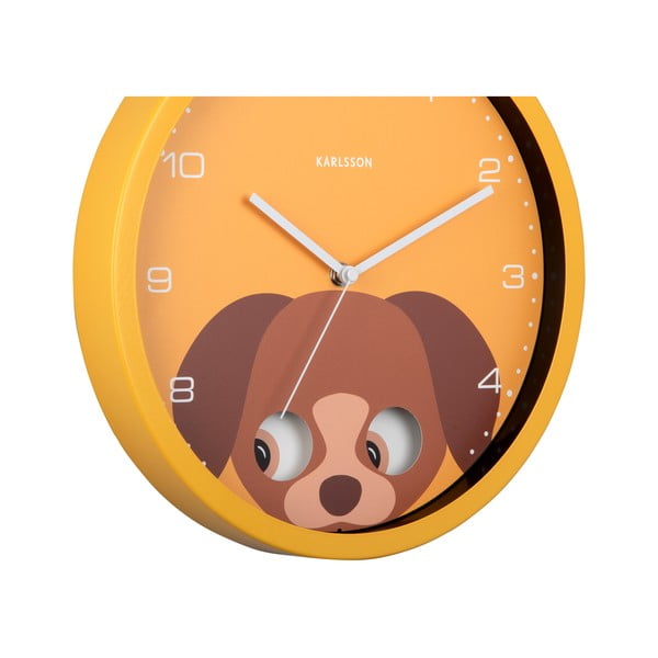 Vaikiškas laikrodis ø 31 cm Peekaboo Dog – Karlsson-image-3