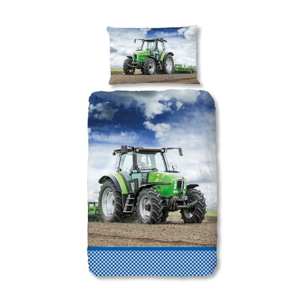 Iš flanelės viengulė vaikiška patalynė 140x200 cm Strong – Good Morning