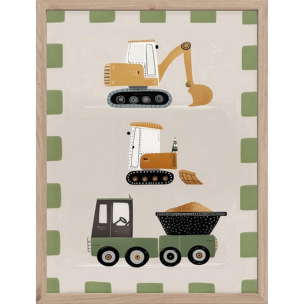 Vaikiškas paveikslas 30x40 cm Baby The Builder – Styler