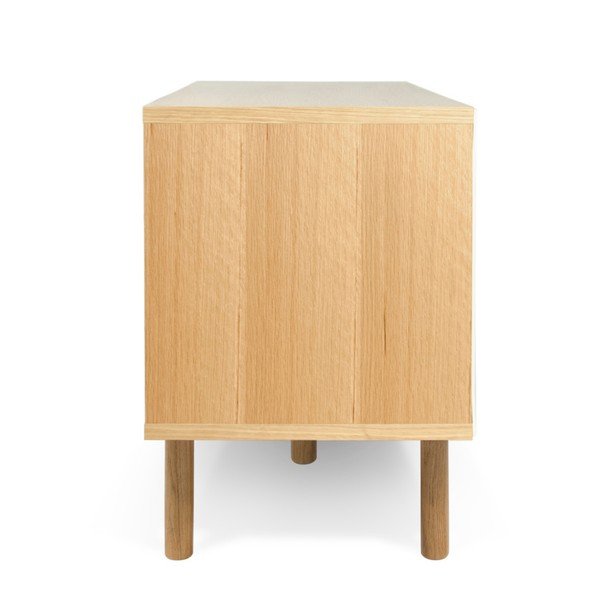 Balta komoda TemaHome Dann Oak-image-1