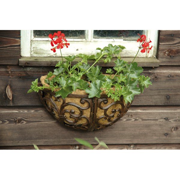 Iš metalo pakabinama ir sieninė grandinėlė gėlių vazonams – Esschert Design-image-1