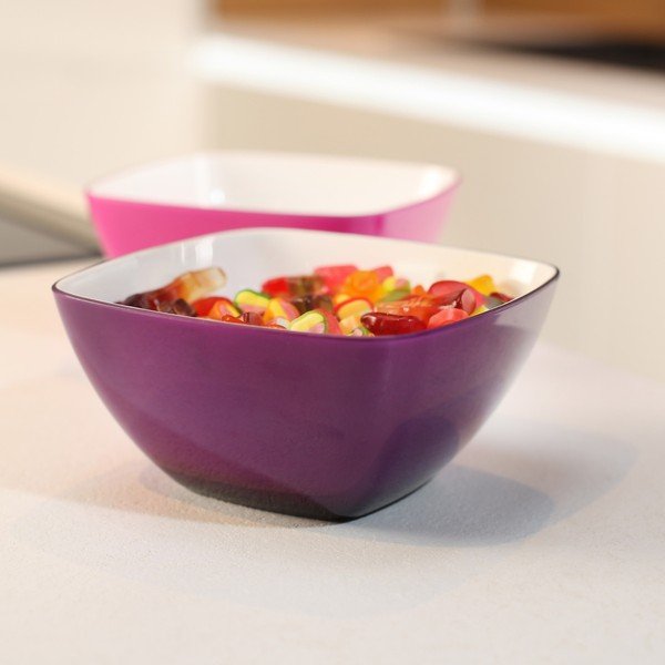 Violetinė salotinė Vialli Design, 14 cm-image-1