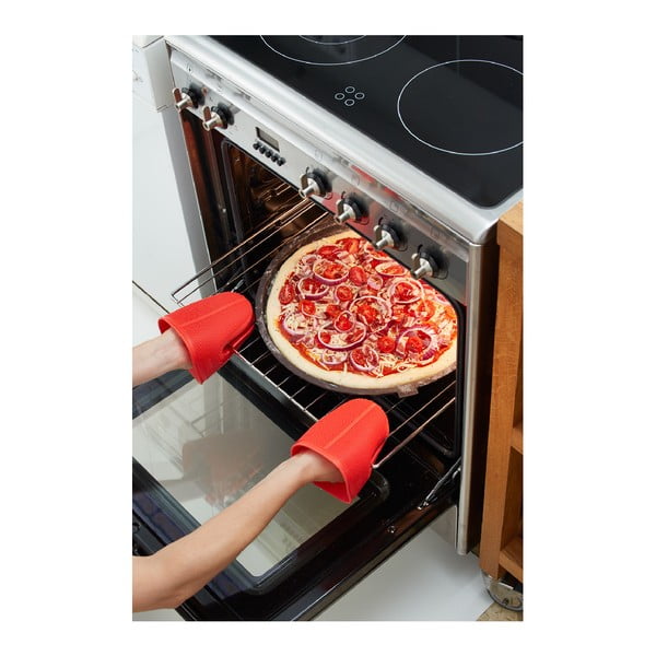 Rudas apvalus silikoninis kilimėlis picai Lékué Pizza, ⌀ 36 cm-image-3